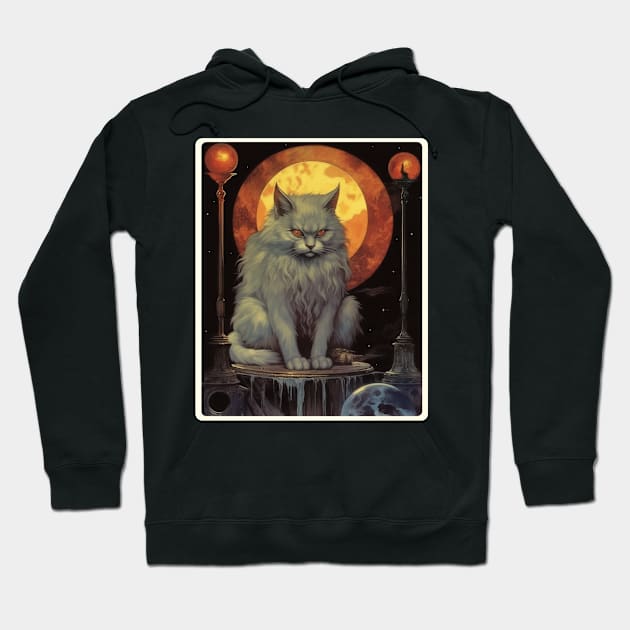 Angry cat Hoodie by ChillxWave